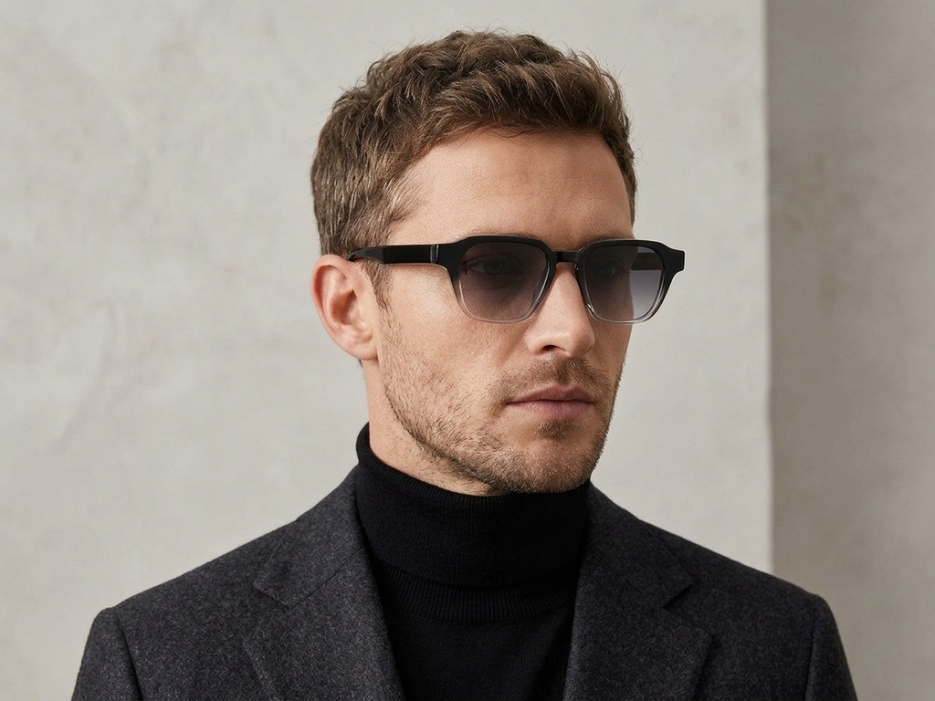 BS2503-0228_Black_Rectangular_Plastic_Sunglasses-tryon_male