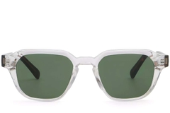 BS2503-0229_Transparent_Rectangular_Plastic_Sunglasses_front