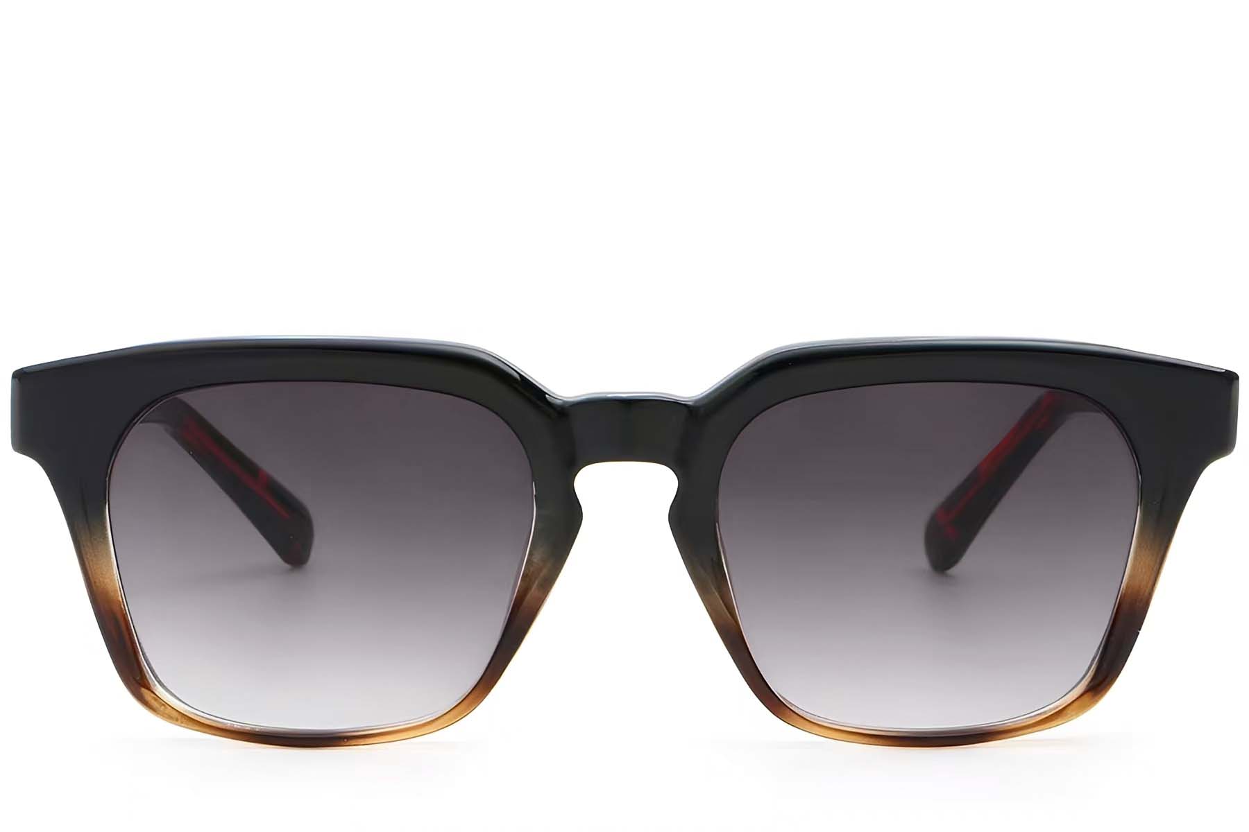 BS2503-0232_Tortoiseshell_Rectangular_Plastic_Sunglasses_front