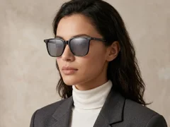 BS2503-0237_Black_Rectangular_Plastic_Sunglasses-tryon_female
