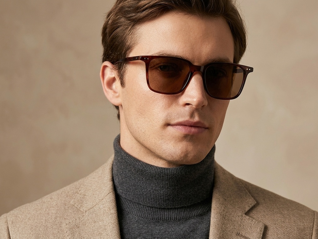 BS2503-0240_Brown_Rectangular_Plastic_Sunglasses-tryon_male
