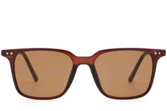 BS2503-0240_Brown_Rectangular_Plastic_Sunglasses_front
