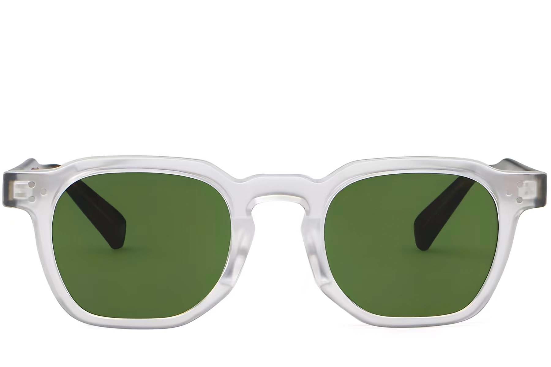 BS2503-0241_Transparent_Geometric_Plastic_Sunglasses_front