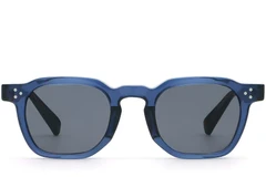 BS2503-0242_Blue_Geometric_Plastic_Sunglasses_front