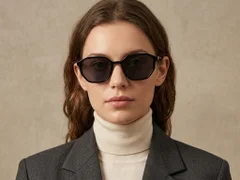 BS2503-0250_Black_Geometric_Plastic_Sunglasses-tryon_female