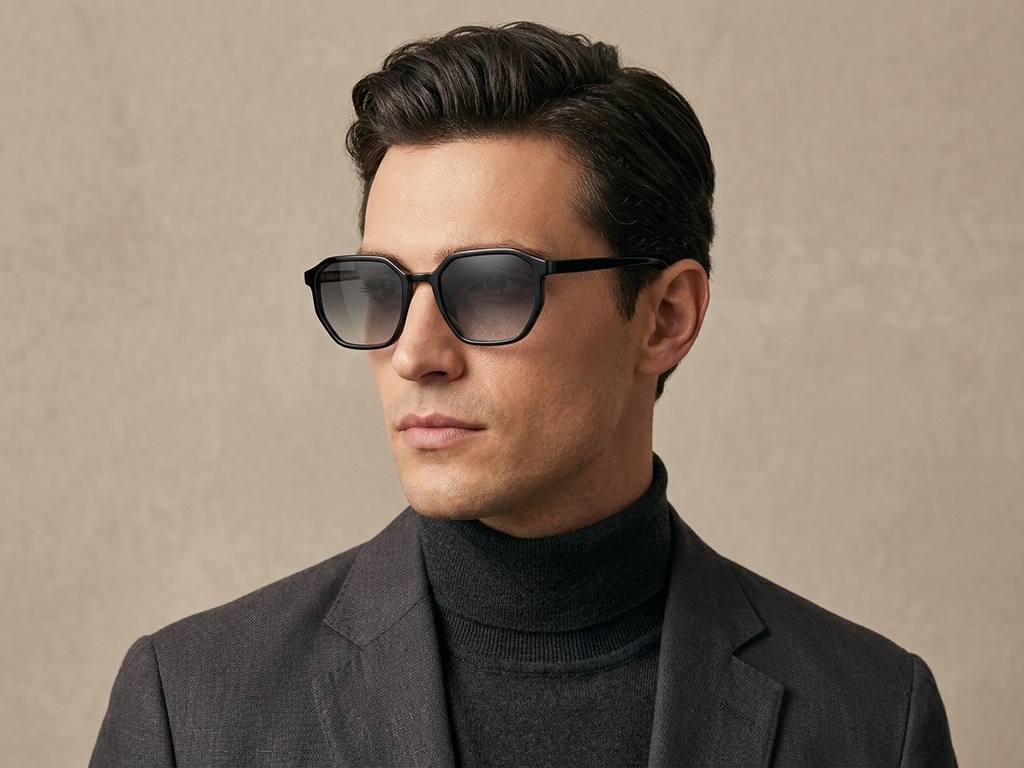BS2503-0250_Black_Geometric_Plastic_Sunglasses-tryon_male