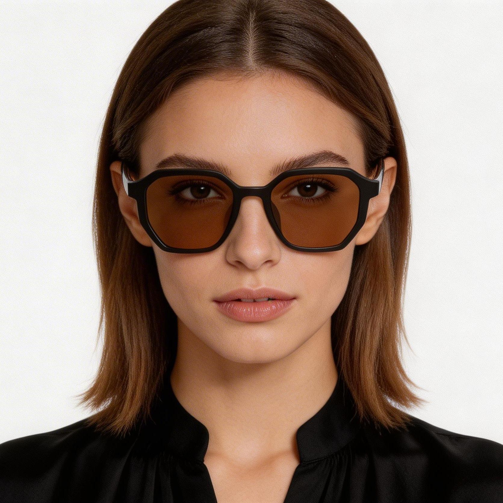 bs2503-0251_brown_geometric_plastic_sunglasses_model