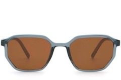 BS2503-0252_Blue_Geometric_Plastic_Sunglasses_front