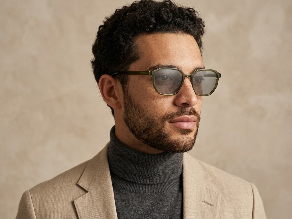 BS2503-0253_Green_Geometric_Plastic_Sunglasses-tryon_male