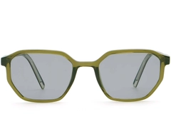 BS2503-0253_Green_Geometric_Plastic_Sunglasses_front