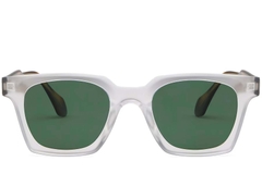 BS2503-0259_Transparent_Rectangular_Plastic_Sunglasses_front