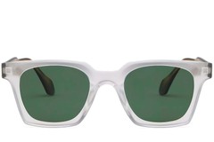 BS2503-0259_Transparent_Rectangular_Plastic_Sunglasses_front