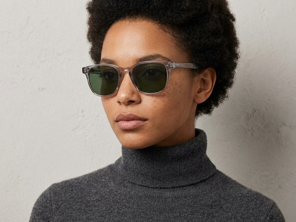 BS2503-0261_Grey_Rectangular_Plastic_Sunglasses-tryon_female
