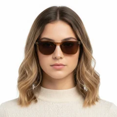 BS2503-0262_Brown_Rectangular_Plastic_Sunglasses_model