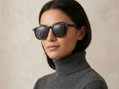 BS2503-0266_Black_Rectangular_Plastic_Sunglasses-tryon_female