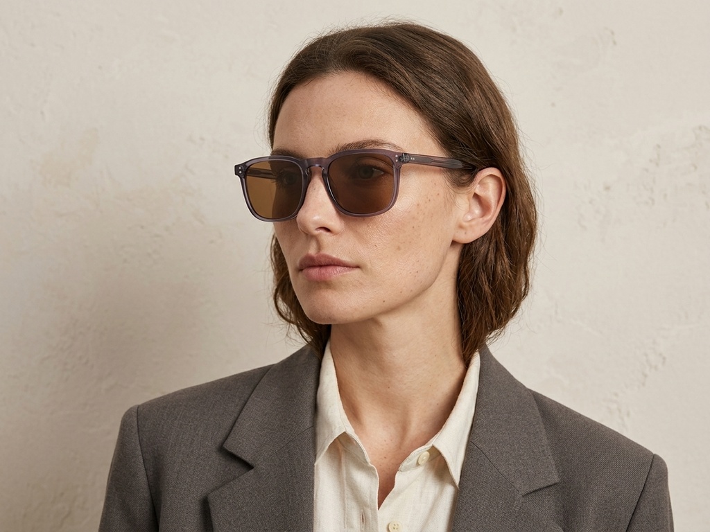 BS2503-0270_Purple_Rectangular_Plastic_Sunglasses-tryon_female