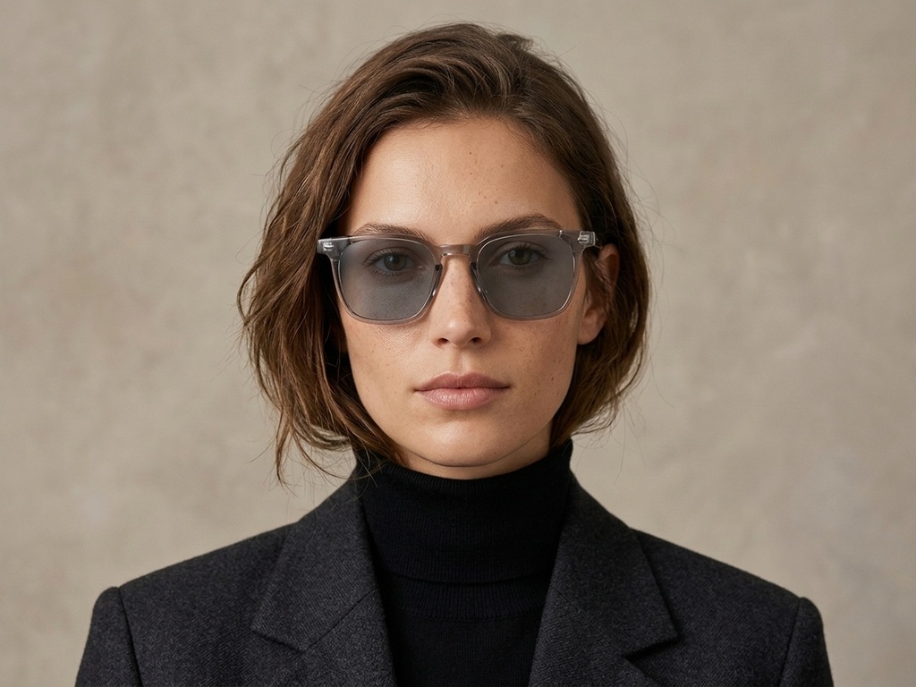 BS2503-0274_Grey_Rectangular_Plastic_Sunglasses-tryon_female