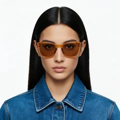 BS2503-0275_Brown_Rectangular_Plastic_Sunglasses_model