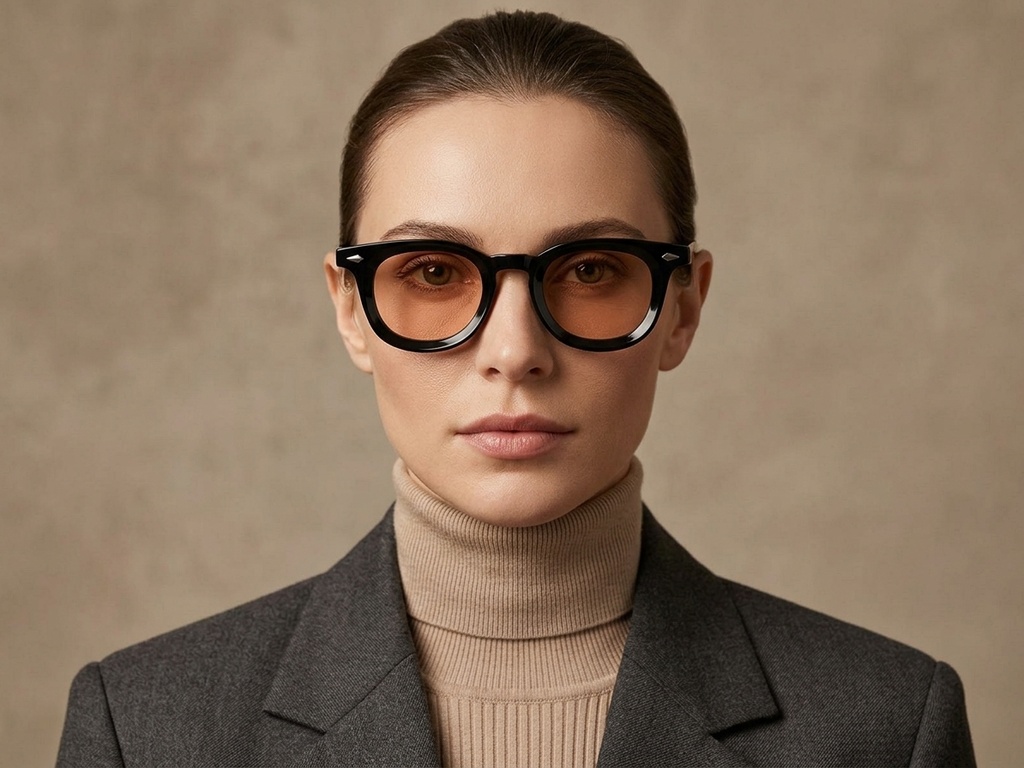 BS2503-0278_Black_Oval_Plastic_Sunglasses-tryon_female