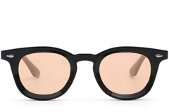 BS2503-0278_Black_Oval_Plastic_Sunglasses_front