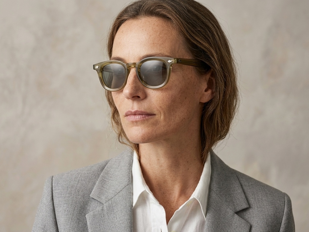 BS2503-0280_Green_Oval_Plastic_Sunglasses-tryon_female