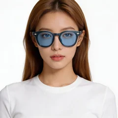 bs2503-0281_blue_oval_plastic_sunglasses_model