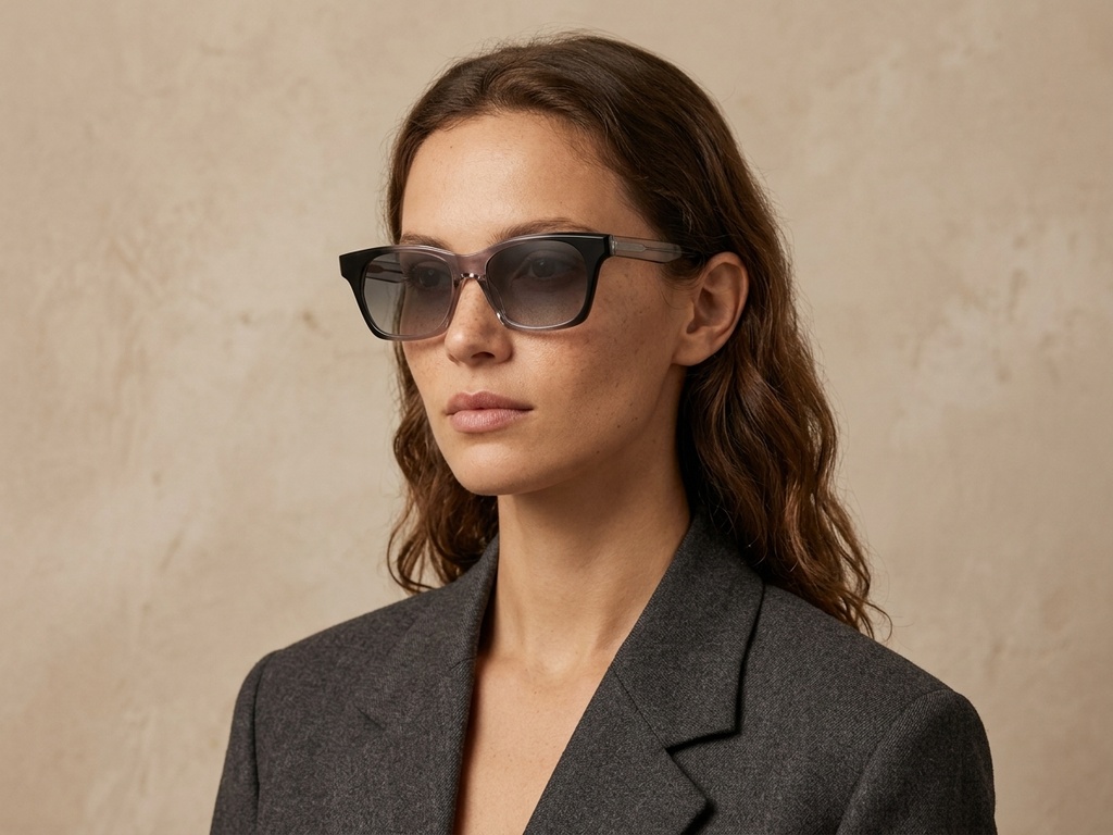 BS2503-0283_Grey_Rectangular_Plastic_Sunglasses-tryon_female