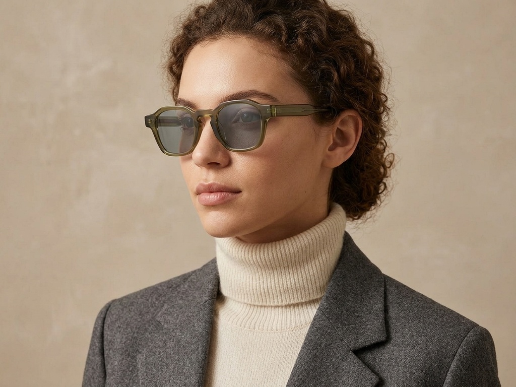 BS2503-0287_Green_Geometric_Plastic_Sunglasses-tryon_female