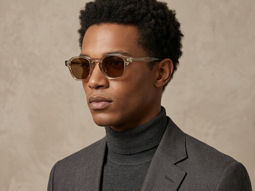 BS2503-0288_Brown_Geometric_Plastic_Sunglasses-tryon_male