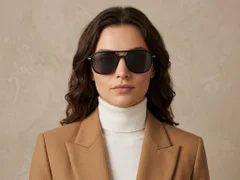 BS2503-0290_Black_Aviator_Plastic_Sunglasses-tryon_female