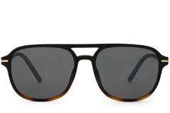 BS2503-0292_Tortoiseshell_Aviator_Plastic_Sunglasses_front