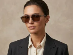 BS2503-0293_Grey_Aviator_Plastic_Sunglasses-tryon_female