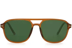 BS2503-0294_Brown_Aviator_Plastic_Sunglasses_front