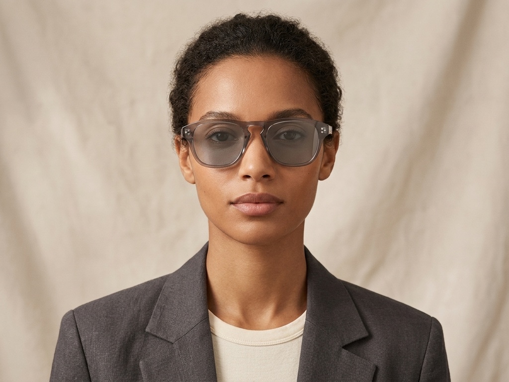 BS2503-0298_Grey_Rectangular_Plastic_Sunglasses-tryon_female