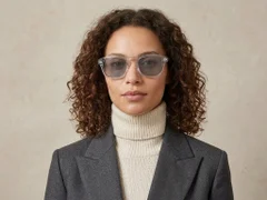 BS2503-0301_Transparent_Rectangular_Plastic_Sunglasses-tryon_female
