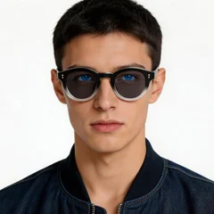 bs2503-0305_black_oval_plastic_sunglasses_model