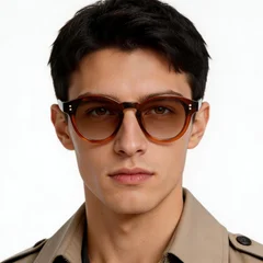 bs2503-0306_brown_oval_plastic_sunglasses_model