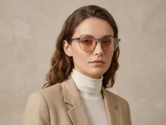 BS2503-0309_Purple_Oval_Plastic_Sunglasses-tryon_female