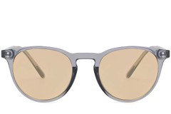 BS2503-0309_Purple_Oval_Plastic_Sunglasses_front