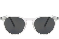 BS2503-0310_Transparent_Oval_Plastic_Sunglasses_front