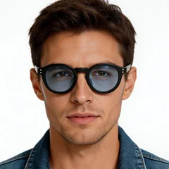 bs2503-0313_black_oval_plastic_sunglasses_model