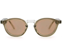 BS2503-0314_Brown_Oval_Plastic_Sunglasses_front