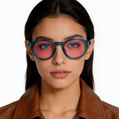 bs2503-0315_blue_oval_plastic_sunglasses_model