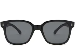 BS2503-0317_Black_Rectangular_Plastic_Sunglasses_front