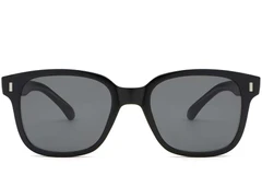 BS2503-0317_Black_Rectangular_Plastic_Sunglasses_front