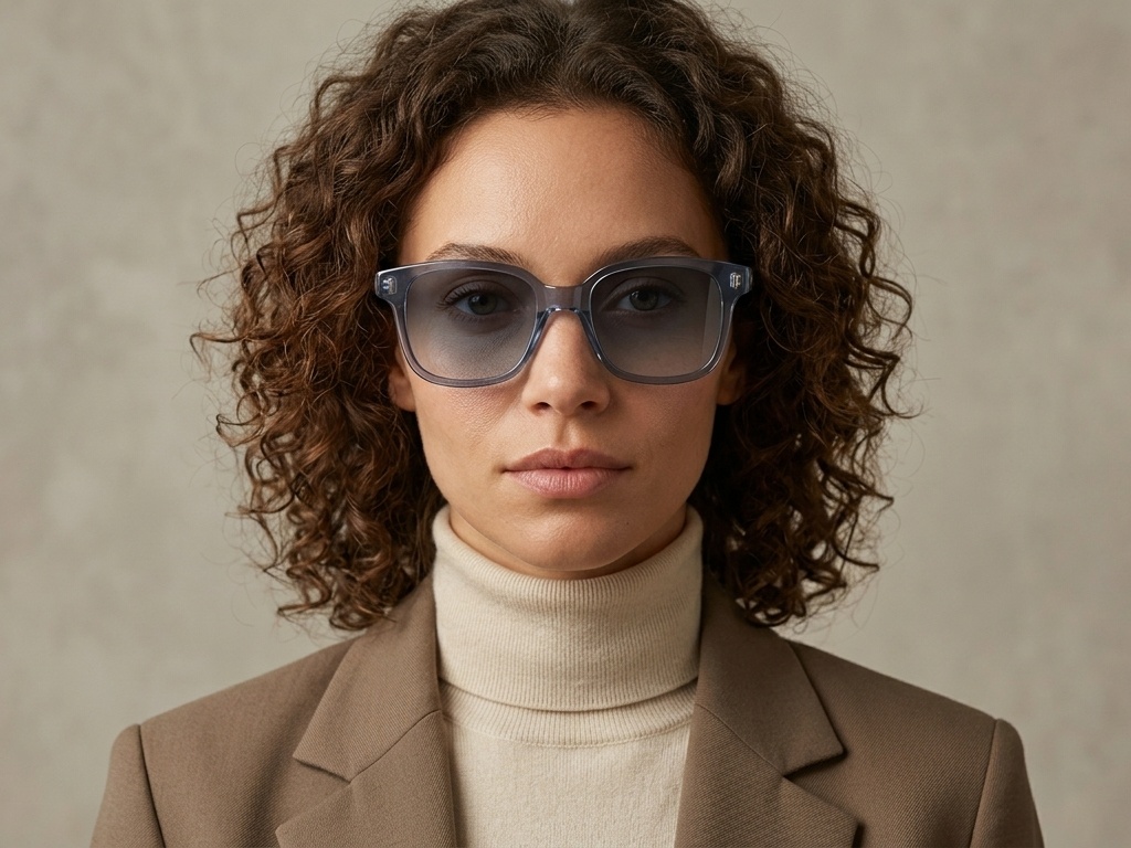BS2503-0318_Blue_Rectangular_Plastic_Sunglasses-tryon_female
