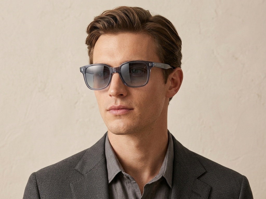 BS2503-0318_Blue_Rectangular_Plastic_Sunglasses-tryon_male