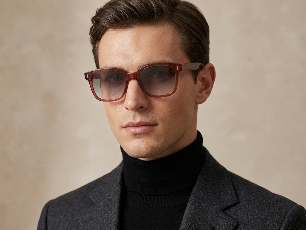 BS2503-0321_Red_Rectangular_Plastic_Sunglasses-tryon_male