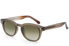 Oval Brown Plastic Sunglasses #BS2503-0326