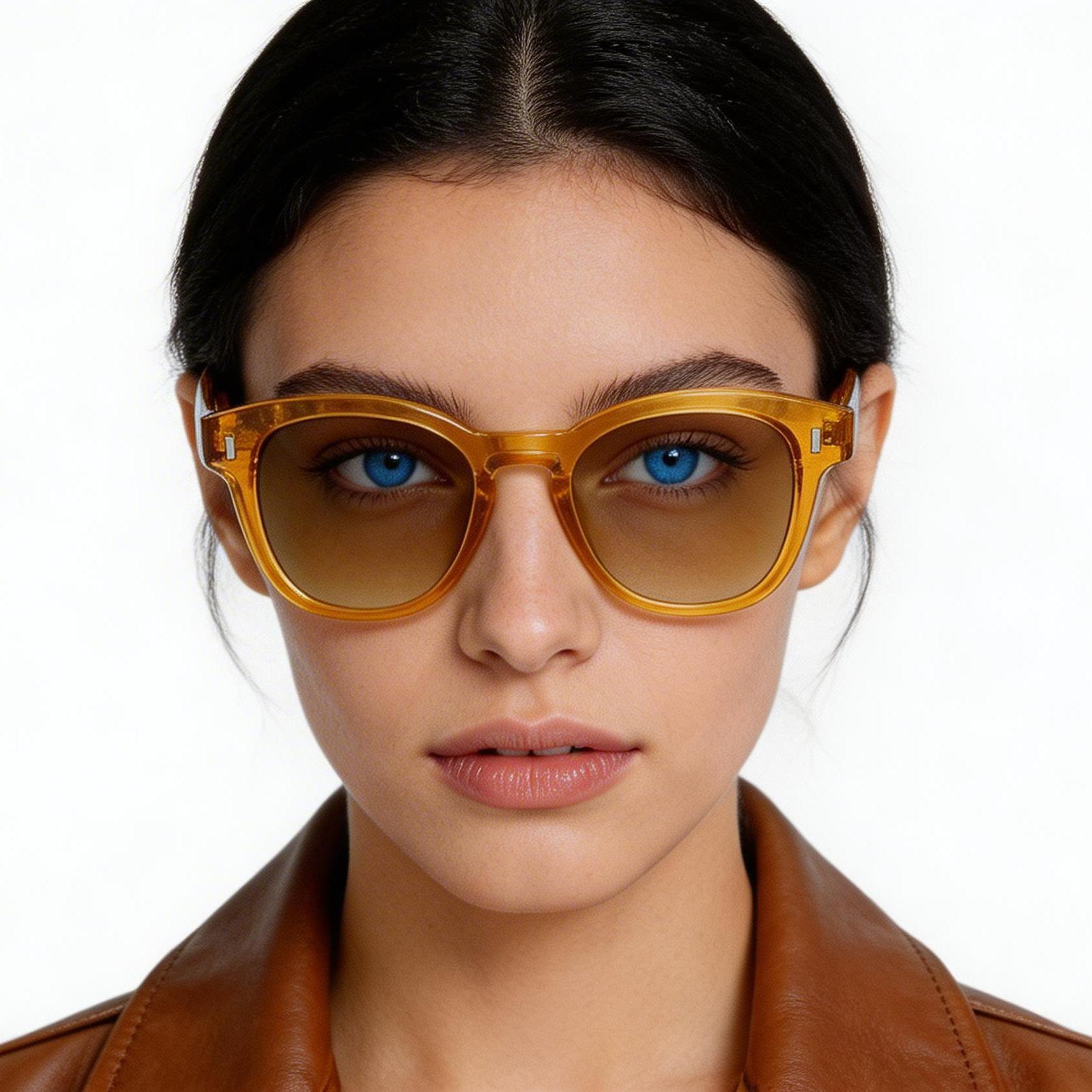 bs2503-0327_yellow_oval_plastic_sunglasses_model